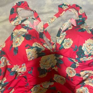 Preloved Torrid plus size one piece bathing suit